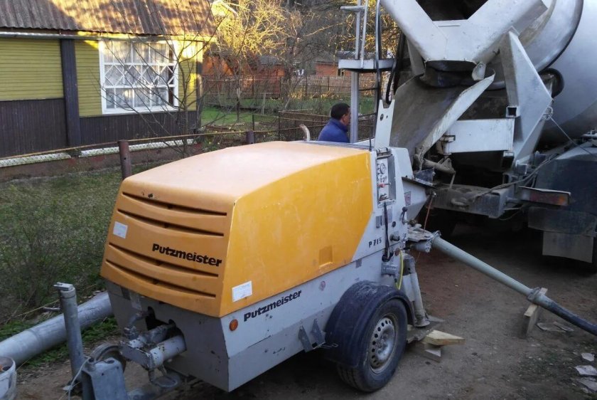 Мини бетононасос Vira 5.