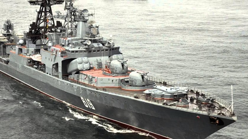 Североморск большой противолодочный корабль