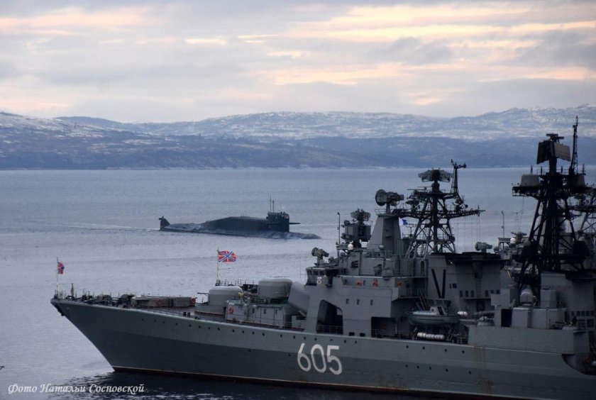 Корабль Левченко Североморск