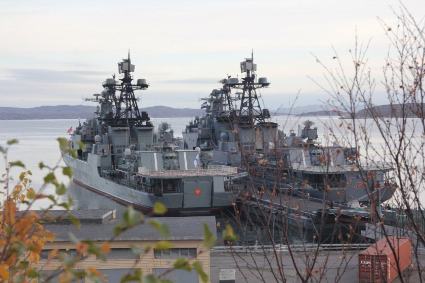 Военные корабли Северного флота Североморск