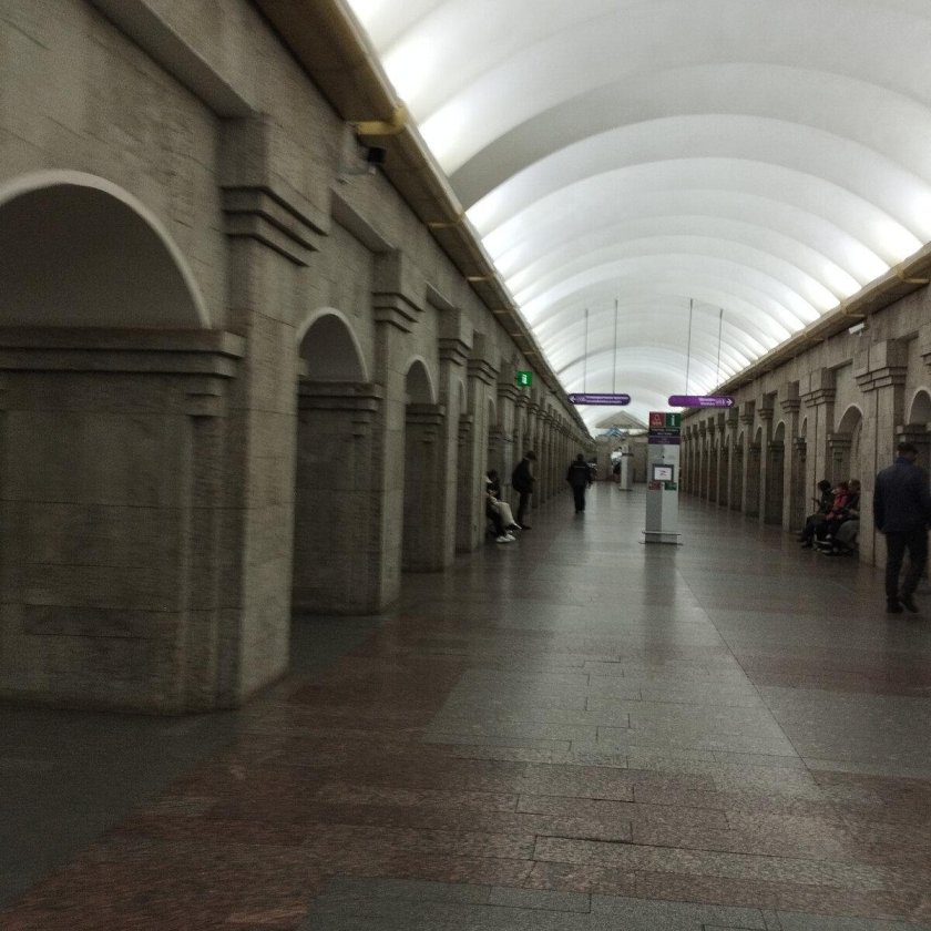 Метро крестовский остров