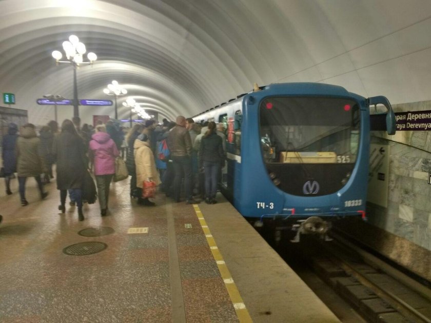 Поезда санкт-петербургского метрополитена