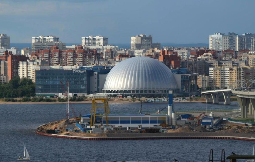 Станция метро Крестовский остров Санкт-Петербург