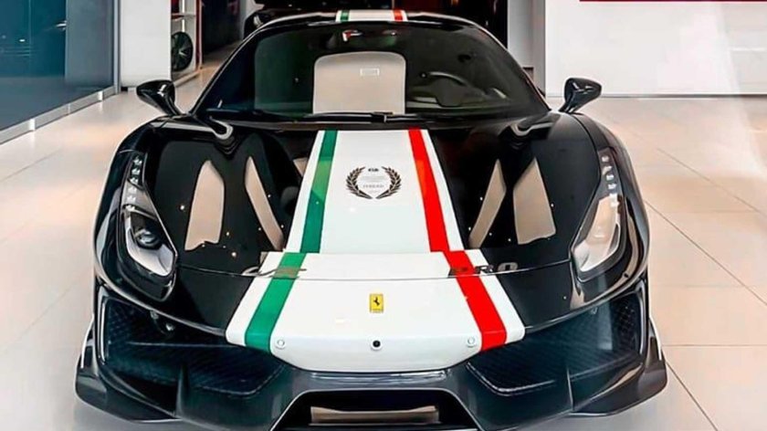 Ferrari pista винил