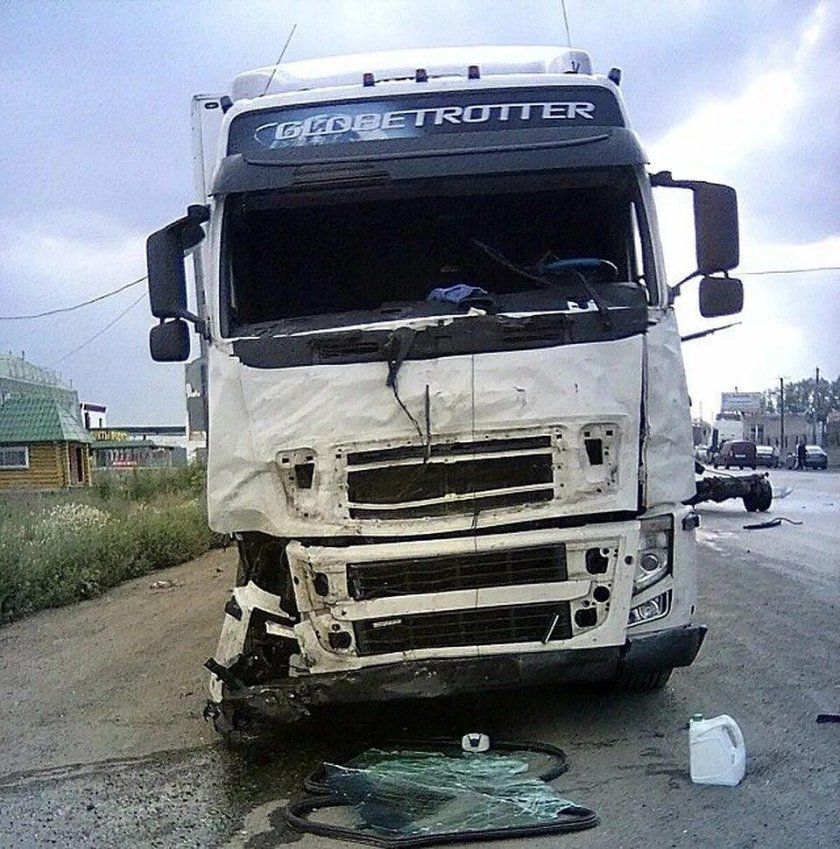 Разбразбитая вольва тягачь