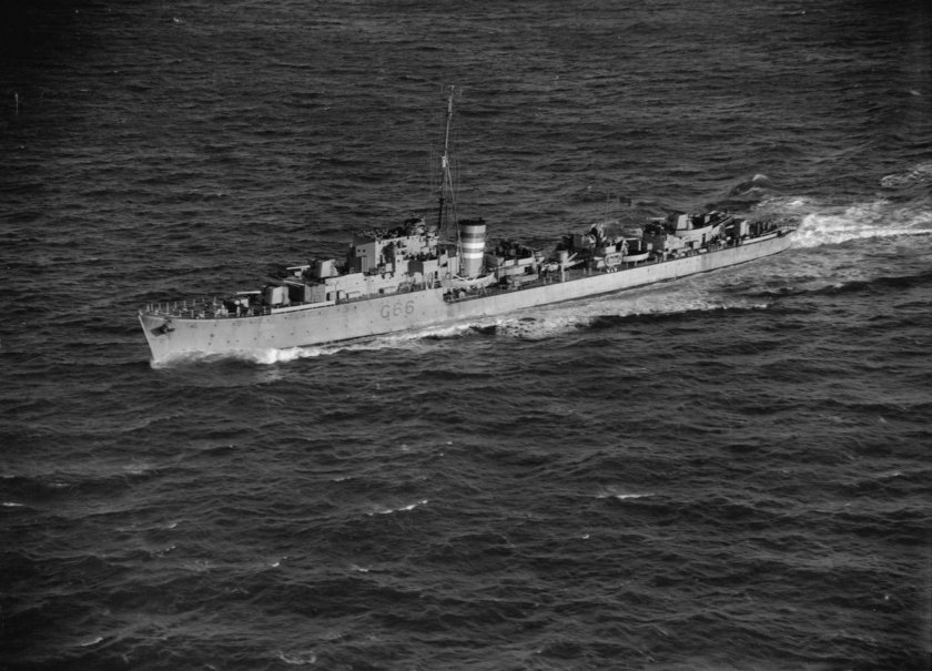 Wickes эсминец HMS