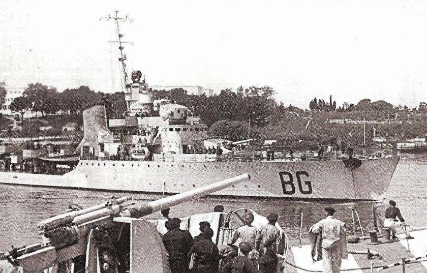 Эсминец берсальер