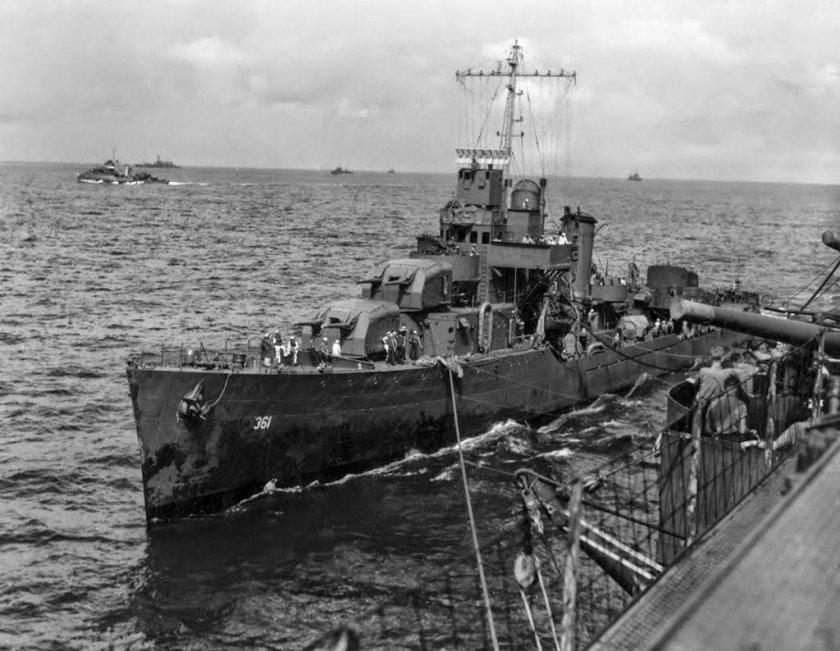 Эсминец 2 мировой войны