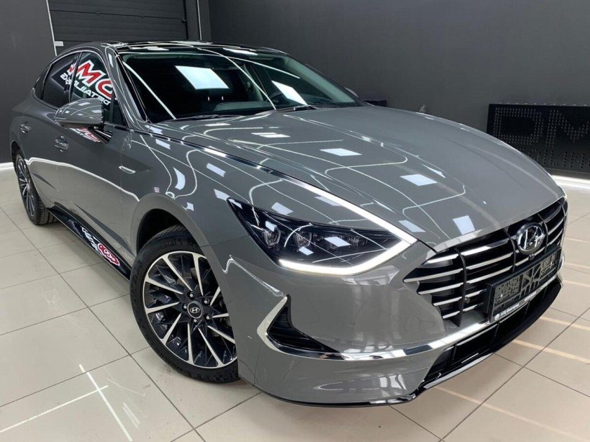 Хендай Соната серая