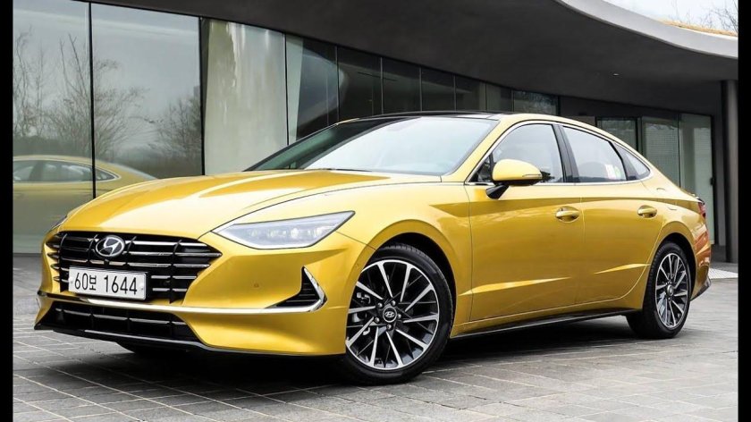 Хёндай Соната 2021 Золотая