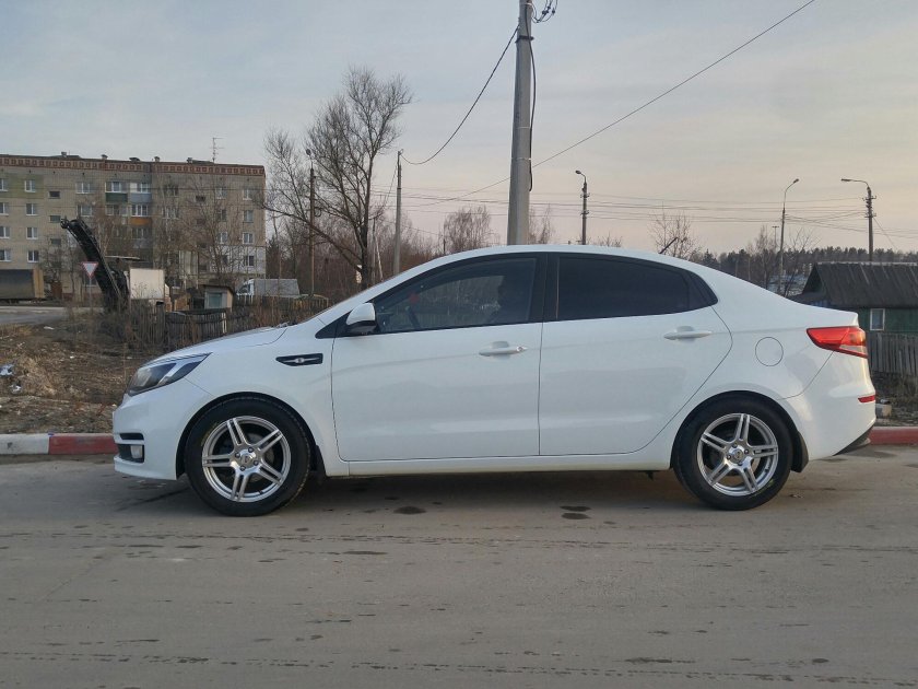 Киа рио на дисках