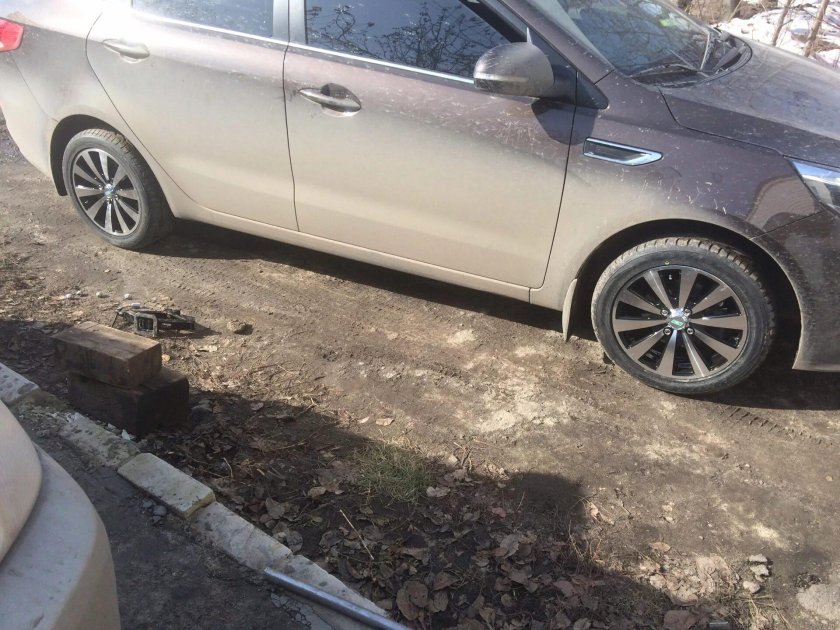 Диски r16 шины 205/50 на Киа Рио 4