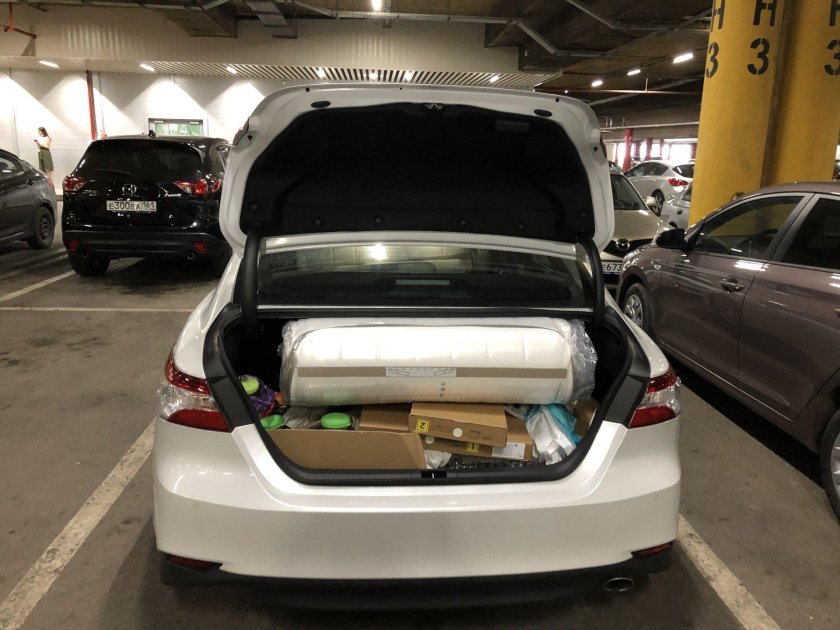 Багажник Тойота Камри 70