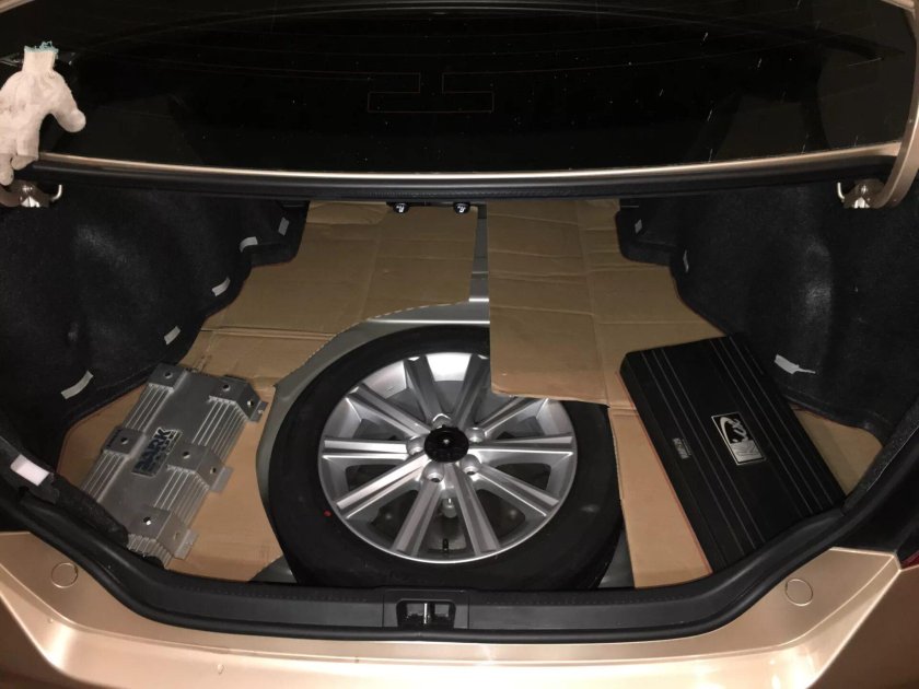 Toyota Camry v50 багажник