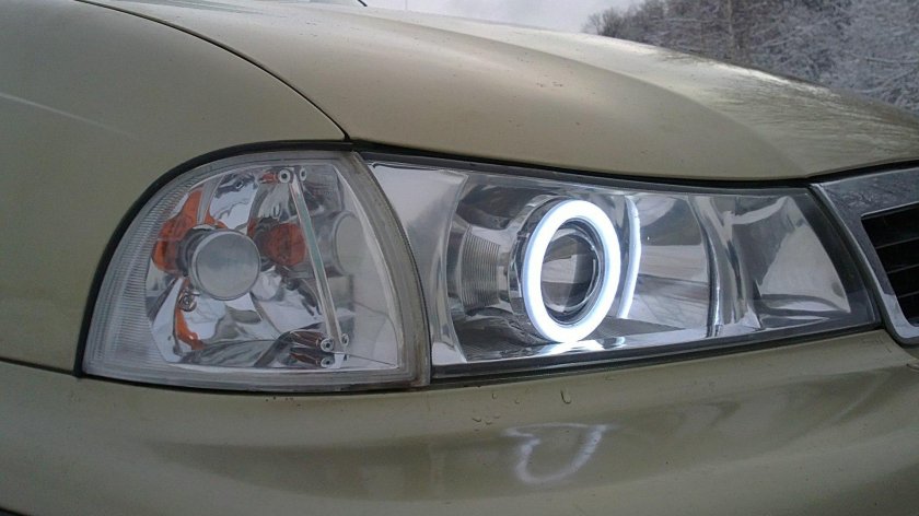 Линзованные фары Daewoo Nexia n100