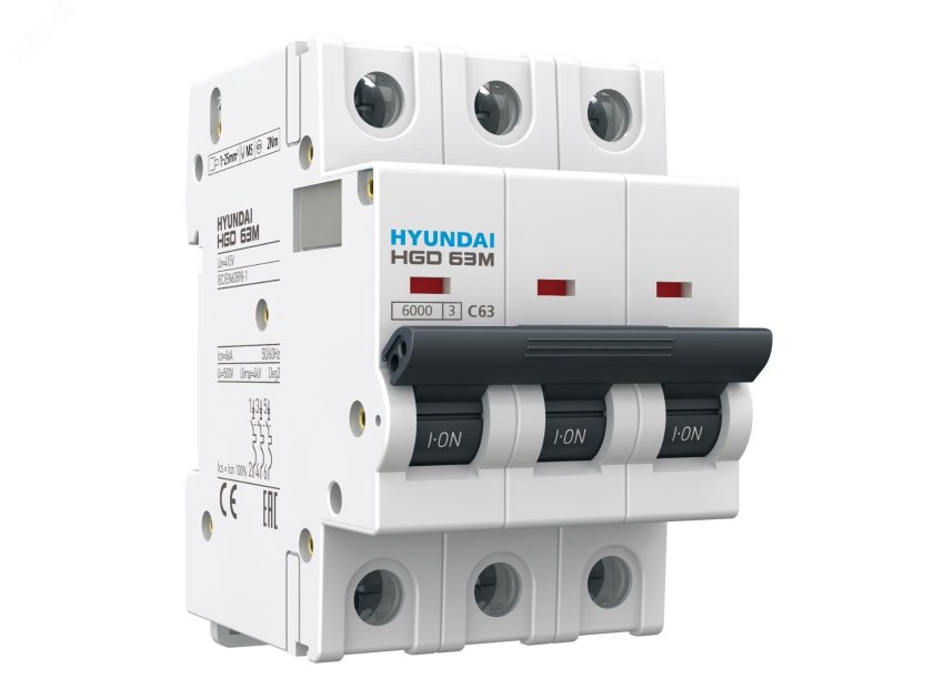 Автоматический выключатель hgd63p