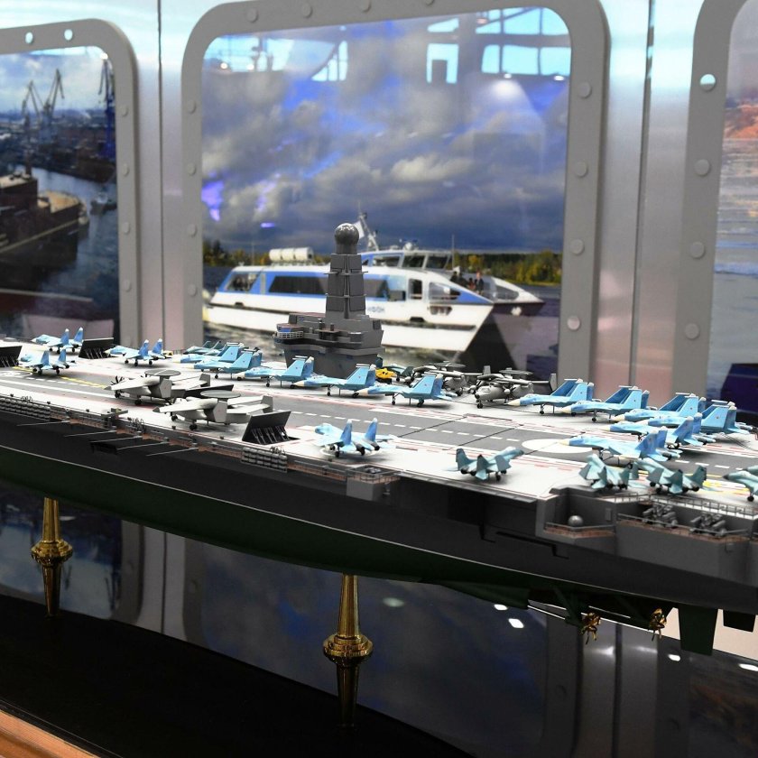 Авианосцы проекта 11430э «Ламантин»