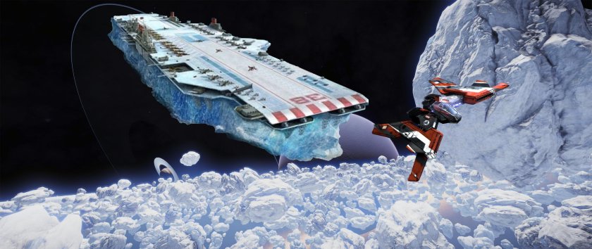 Ледяной авианосец Хаббакук