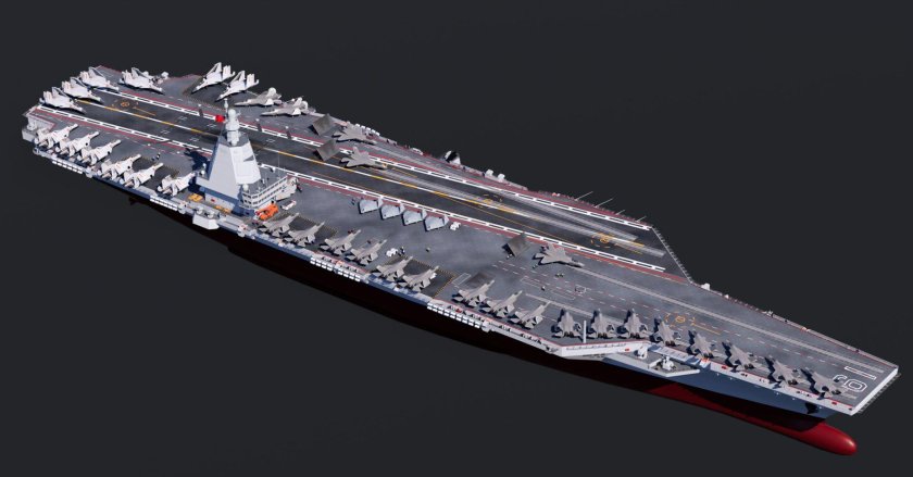 Китайский атомный авианосец