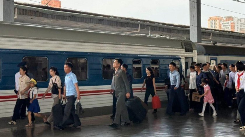 Москва пхеньян поезд