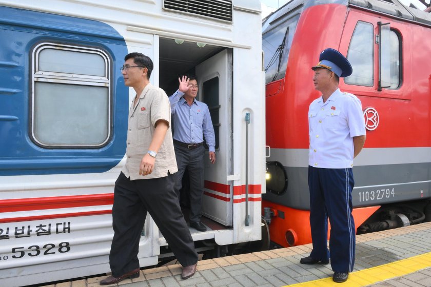 Поезд пхеньян москва