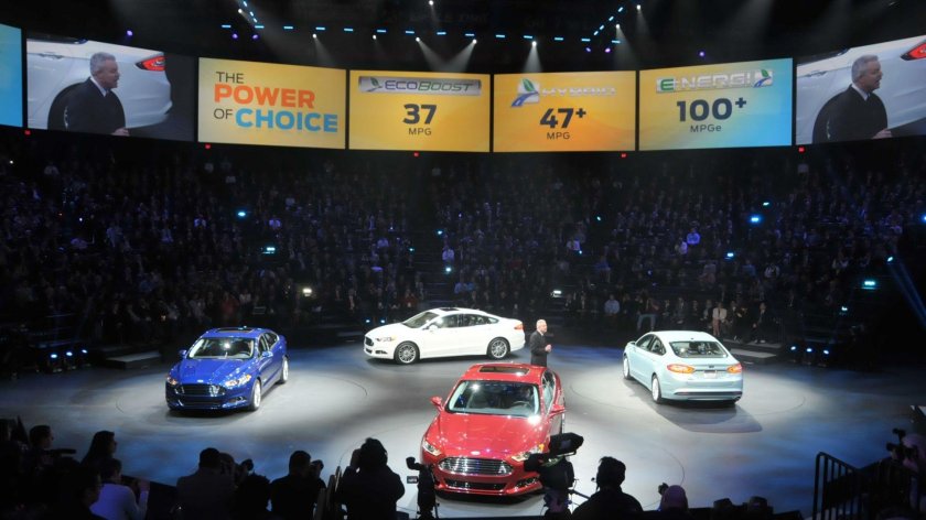 Автомобильная выставка Детройт