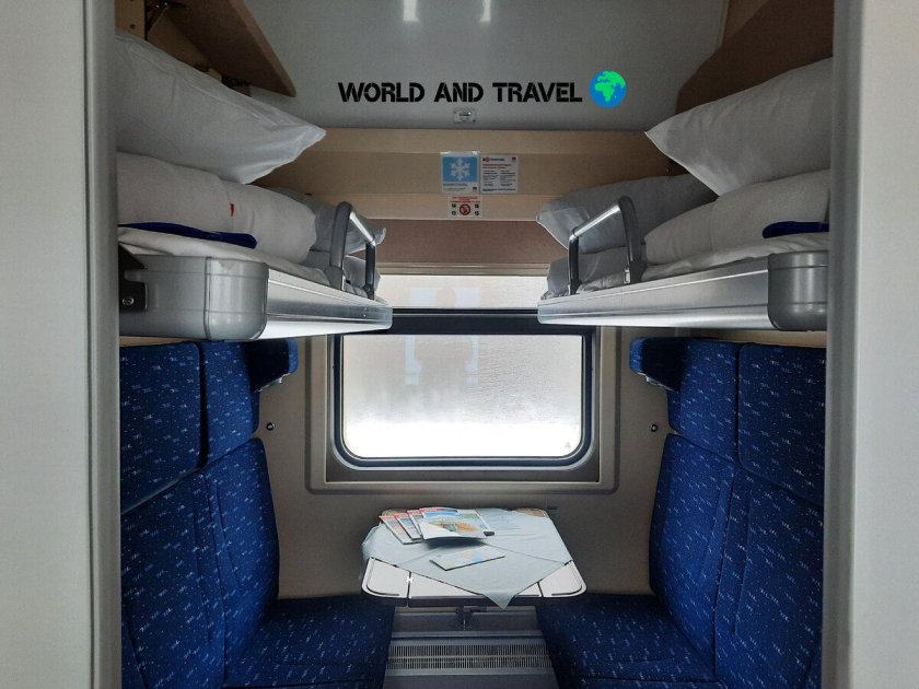 Купе в поезде