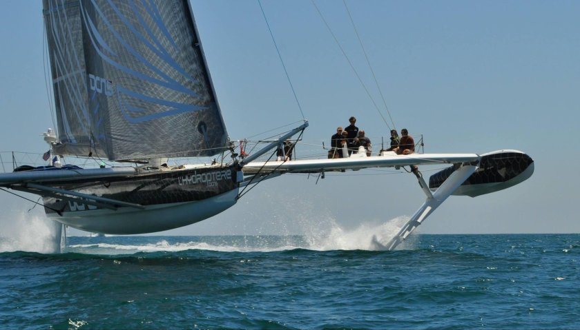 Тримаран гидроптер