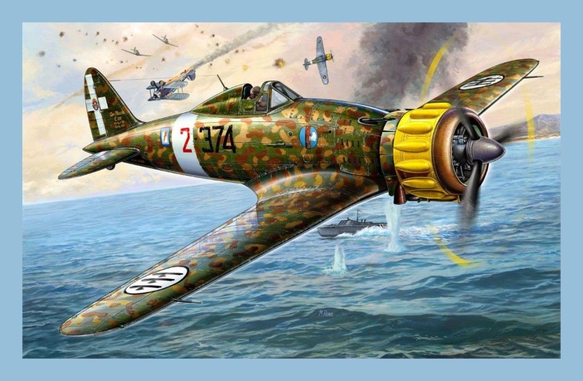 Macchi c.200 saetta истребитель