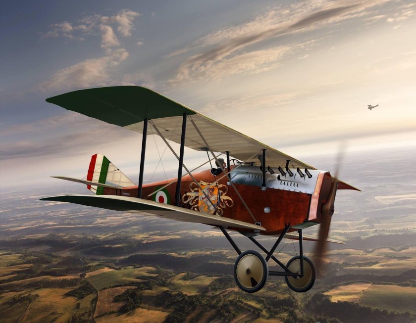 Самолет Италии в 1 мировой войне