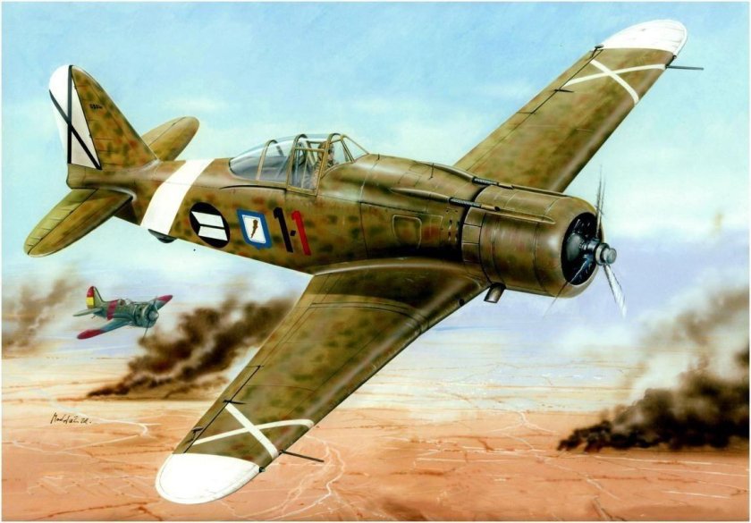 Истребитель Fiat g.50 «Freccia»