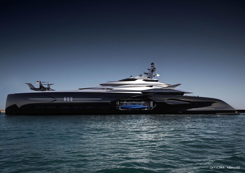 Яхта Mega Yacht Centauro 110m