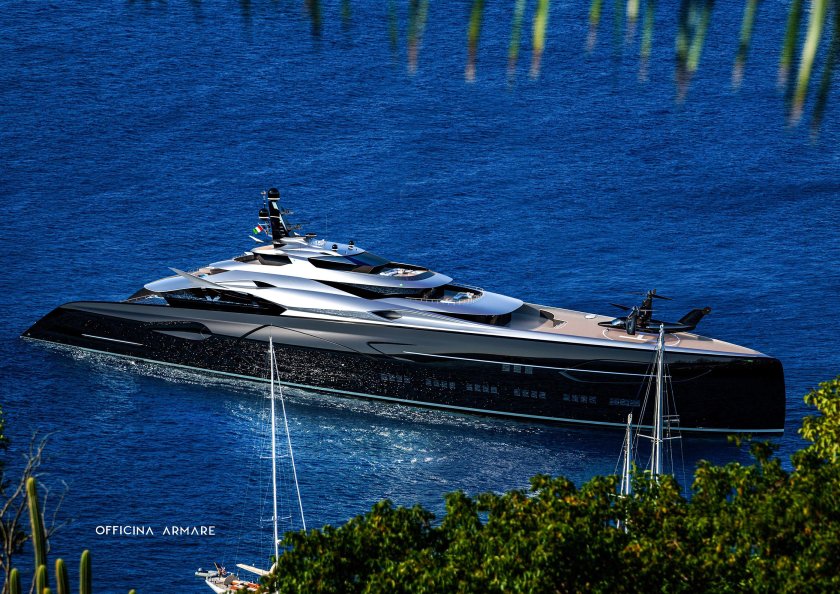 Яхта Mega Yacht Centauro 110m