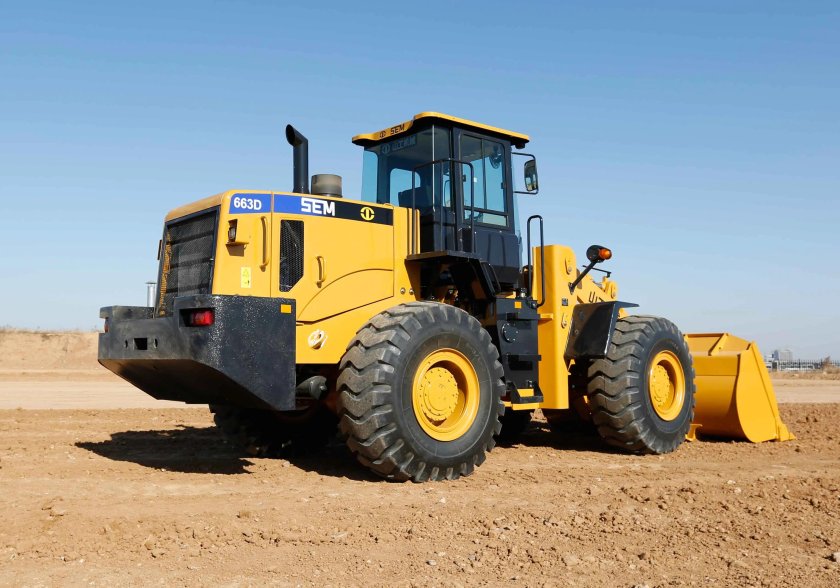 Sem 655d фронтальный погрузчик
