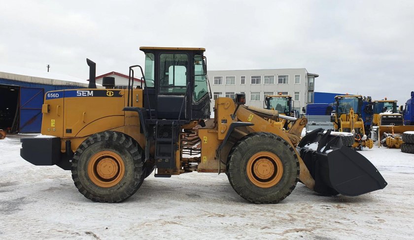 Sem 656d фронтальный погрузчик