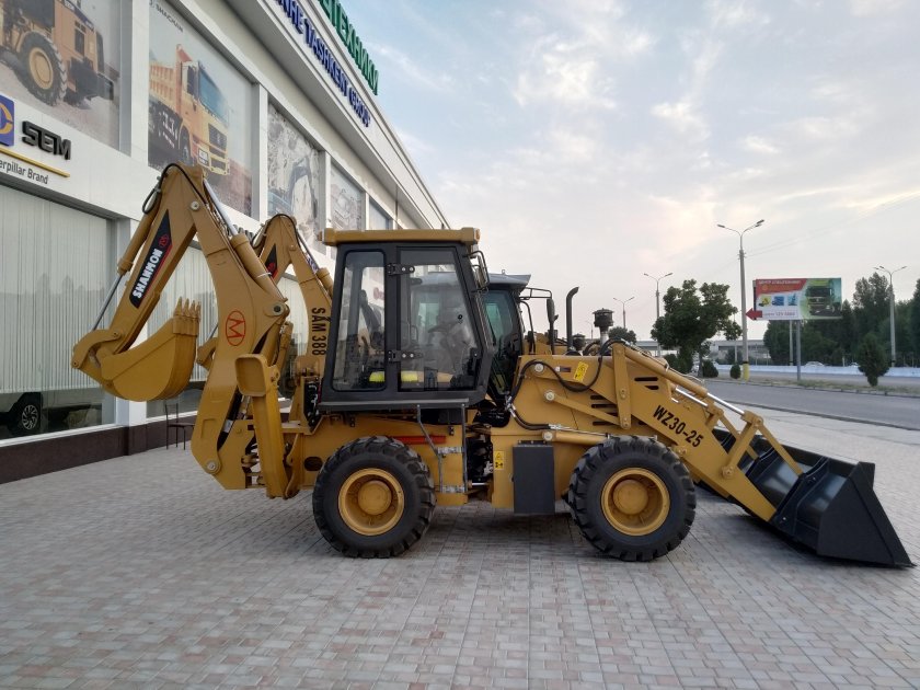 Wz30-25 экскаватор-погрузчик