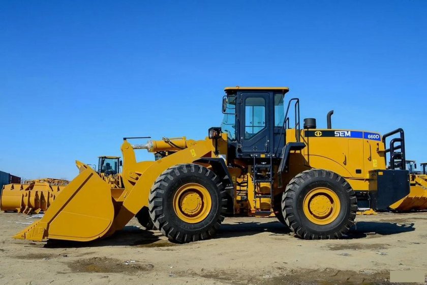 Sem 660d фронтальный погрузчик