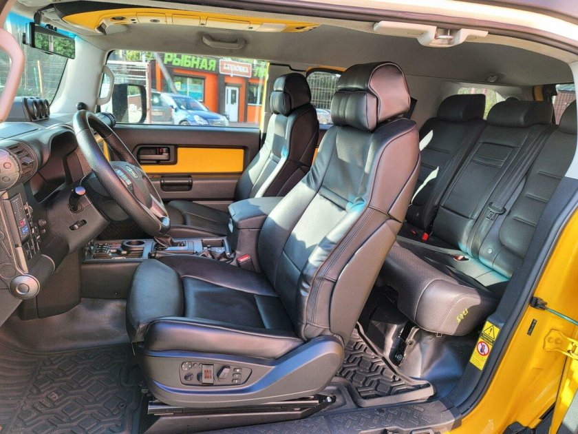Toyota fj cruiser салон