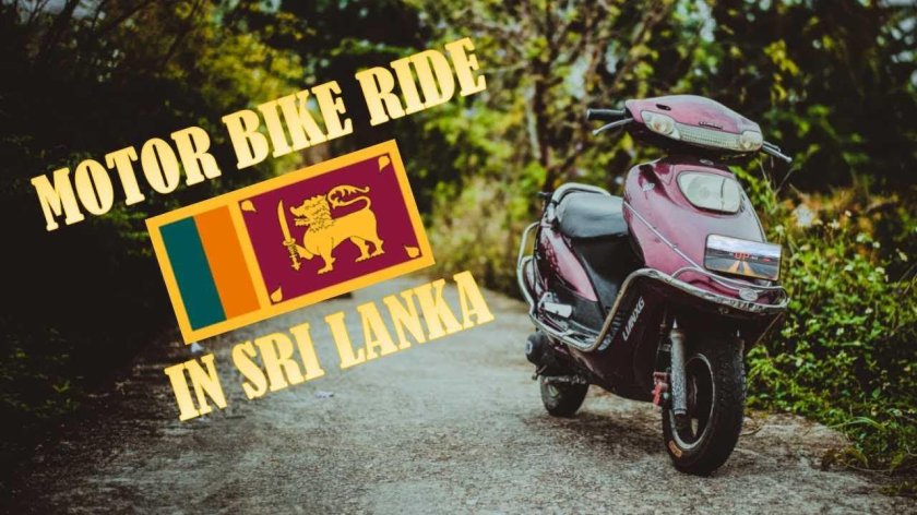 Скутер на природе