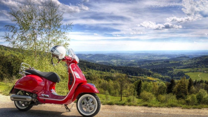 Мопед Веспа Италия