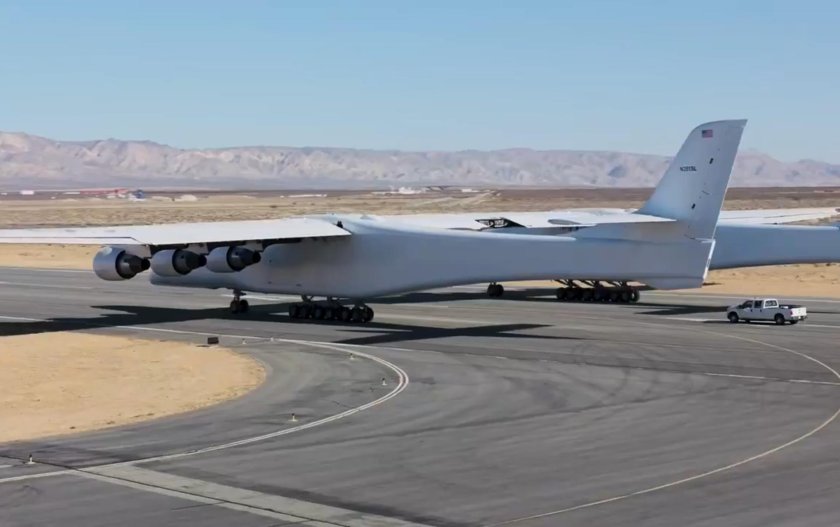 Stratolaunch самолет Paul Allen