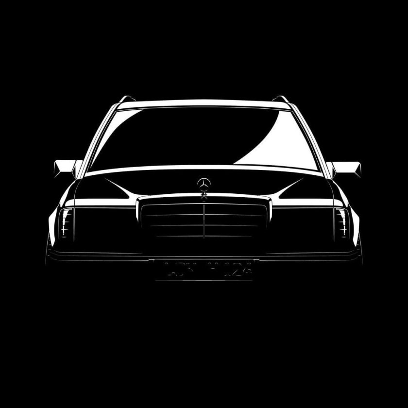 Мерседес w124 вектор