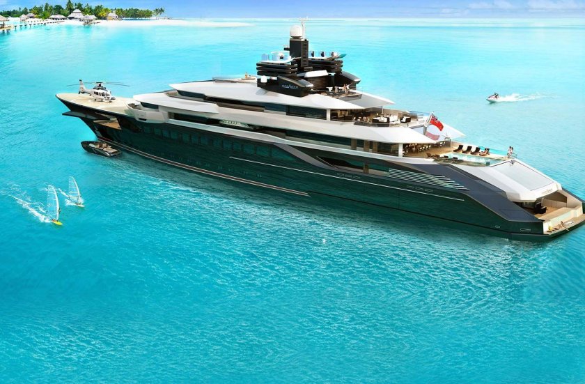 Роскошная яхта