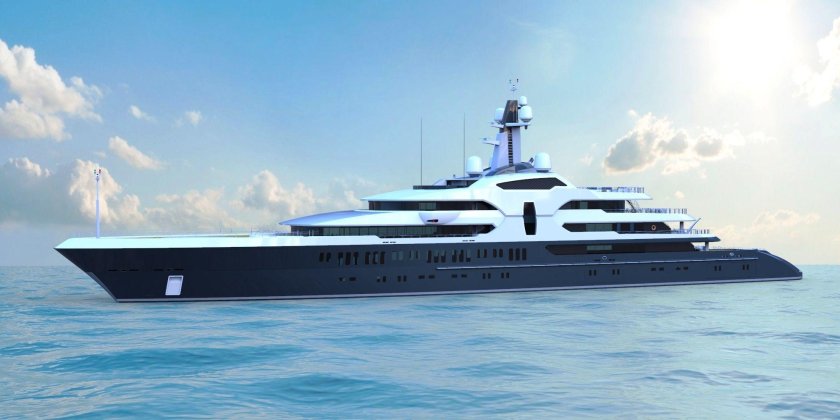 Мега яхта Yacht 125m