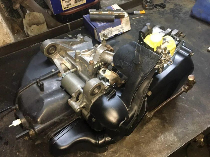 Двигатель Honda Dio 27