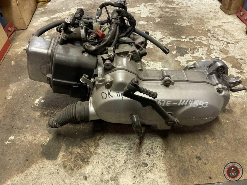 Двигатель хонда лид 90
