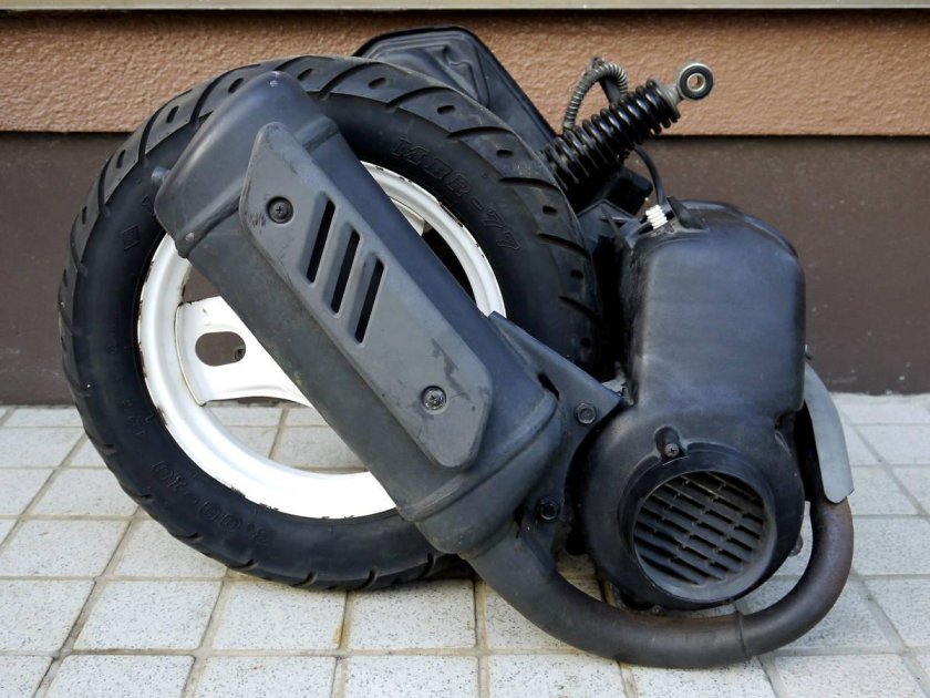 Honda Dio af 18 двигатель