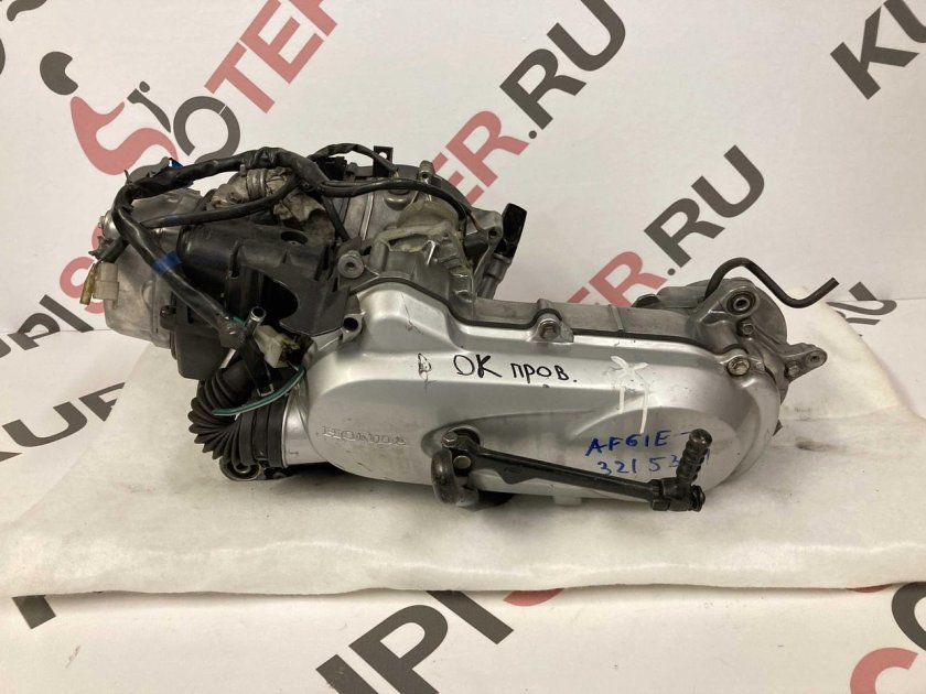 Двигатель Honda Dio af 61e