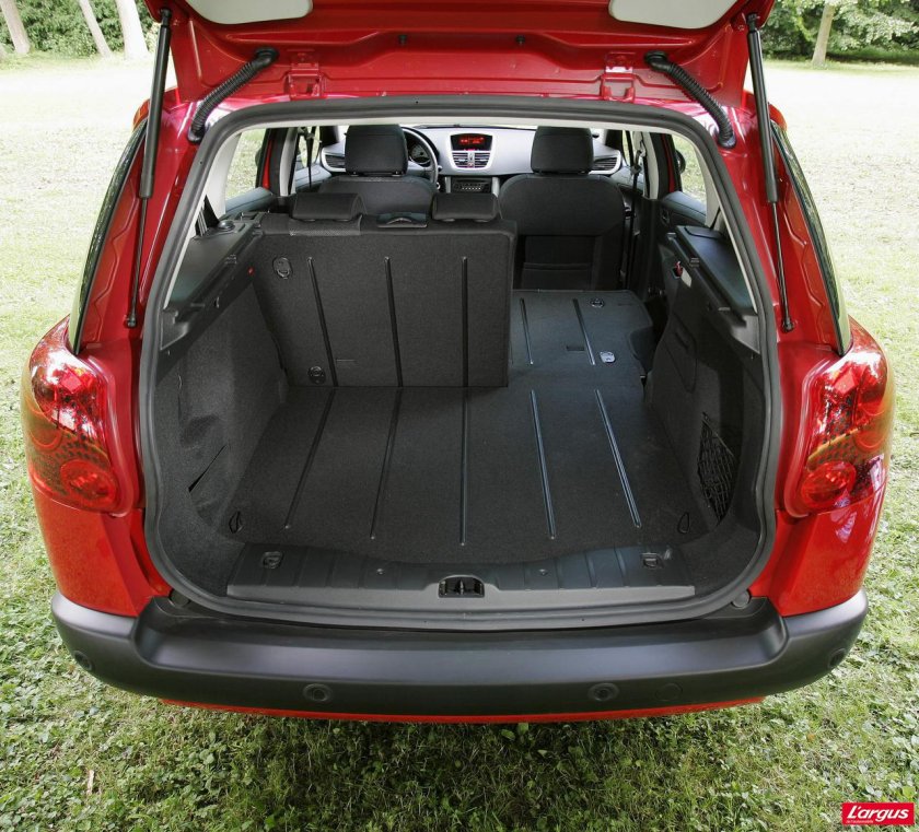 Peugeot 2008 багажник