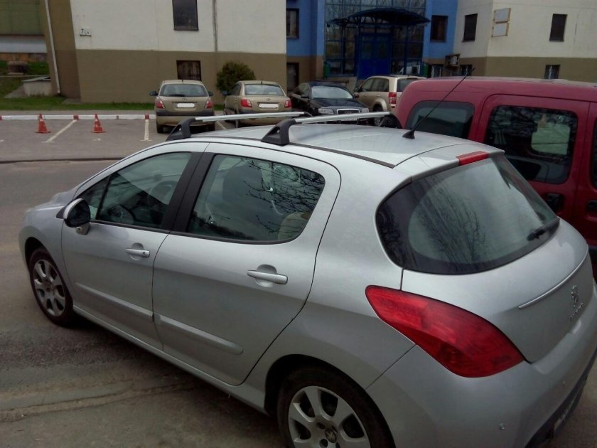 Рейлинги Пежо 308